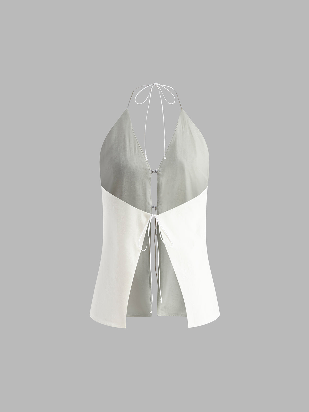 Conjunto Halter Elegante con Pantalón Corto