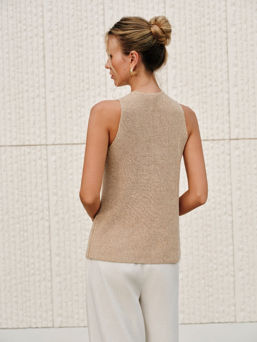 Top halter cruzado premium - estilo sofisticado y comodidad superior