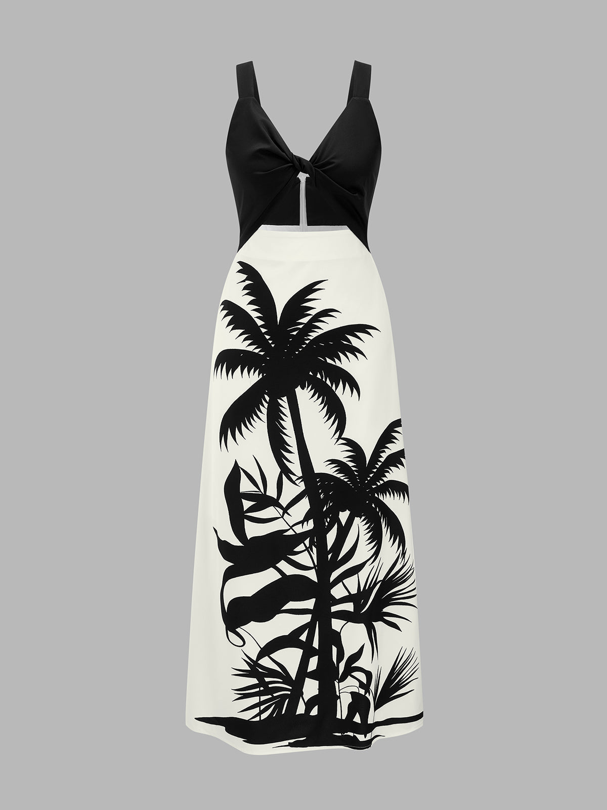 Vestido Maxi Tropical - Estampado Exótico y Fresco para Verano
