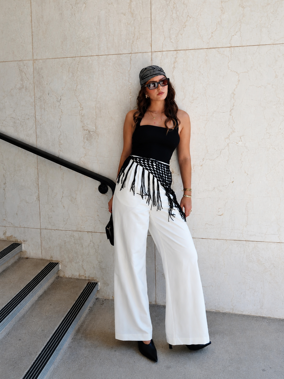 Pantalón palazzo premium