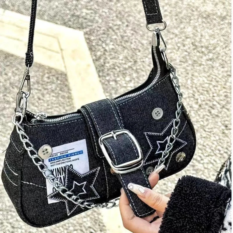 Bolso Bandolera Estrella: Estilo urbano y chic