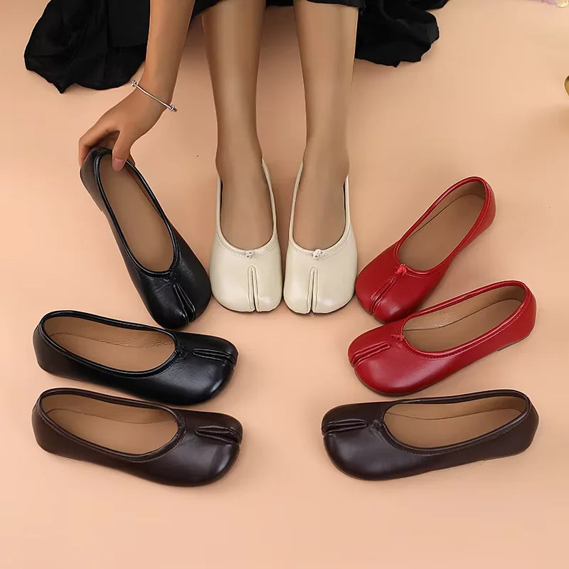 Bailarinas Tabi Elegantes para Mujer - Estilo Sofisticado y Comodidad
