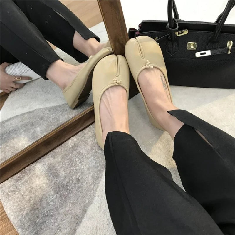Bailarinas Tabi Elegantes para Mujer - Estilo Sofisticado y Comodidad