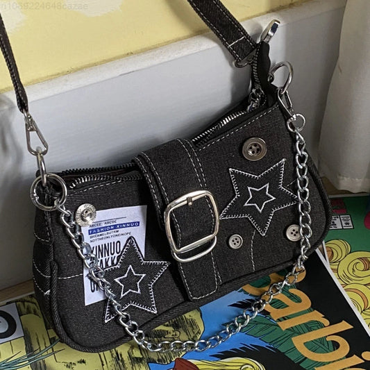 Bolso Bandolera Estrella: Estilo urbano y chic