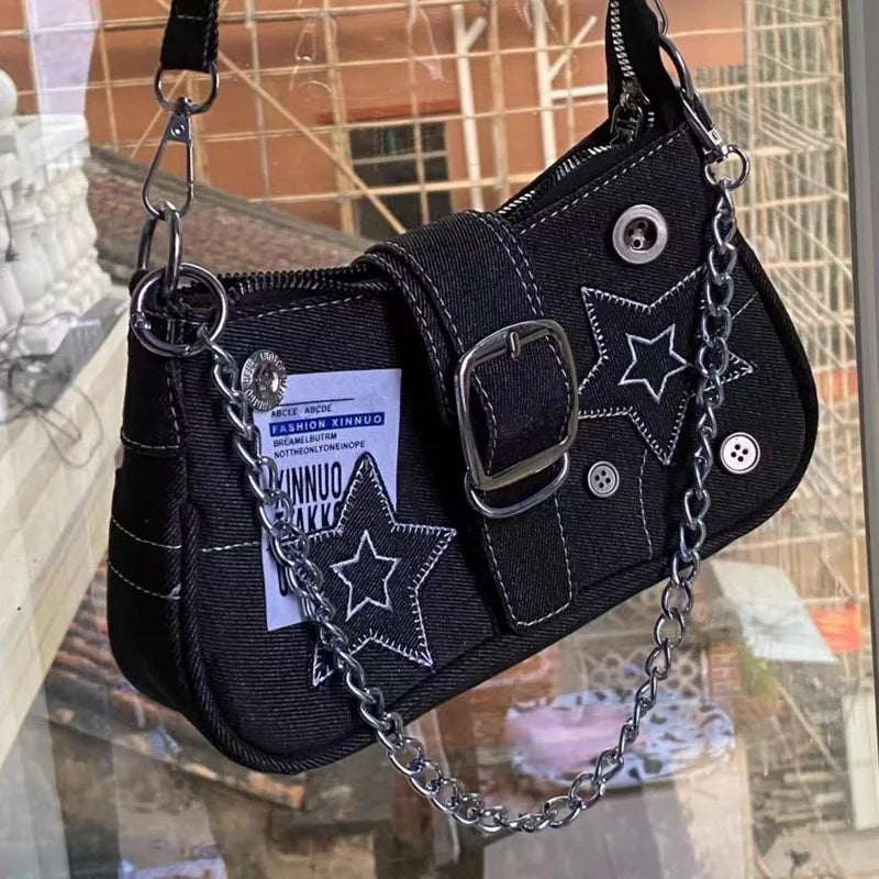 Bolso Bandolera Estrella: Estilo urbano y chic