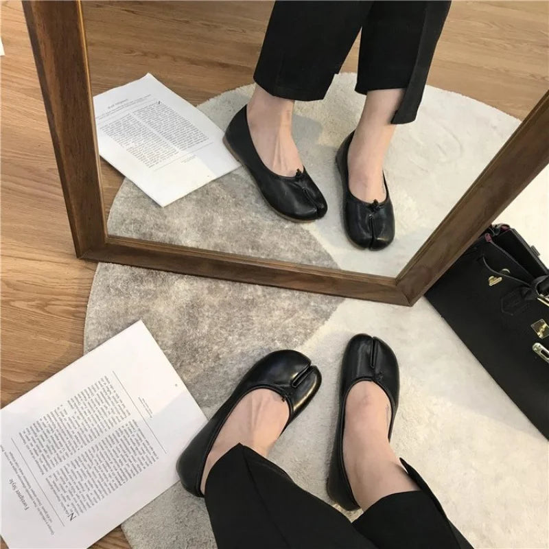 Bailarinas Tabi Elegantes para Mujer - Estilo Sofisticado y Comodidad