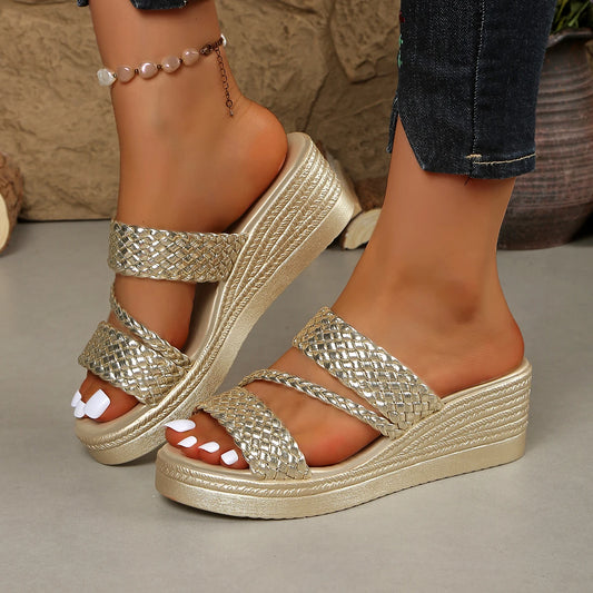 Sandalias de Plataforma Ultra Cómodas para Mujer con Suela Acolchada